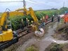 JR山陰線の線路に、田んぼの泥水が流入…倉吉～伯耆大山駅間で運転見合わせ　|　BSSニュース | BSS山陰放送