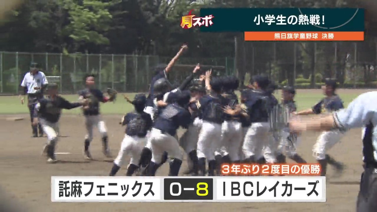 63チームの頂点はIBCレイカーズ 熊日旗学童軟式野球の決勝戦 熊本