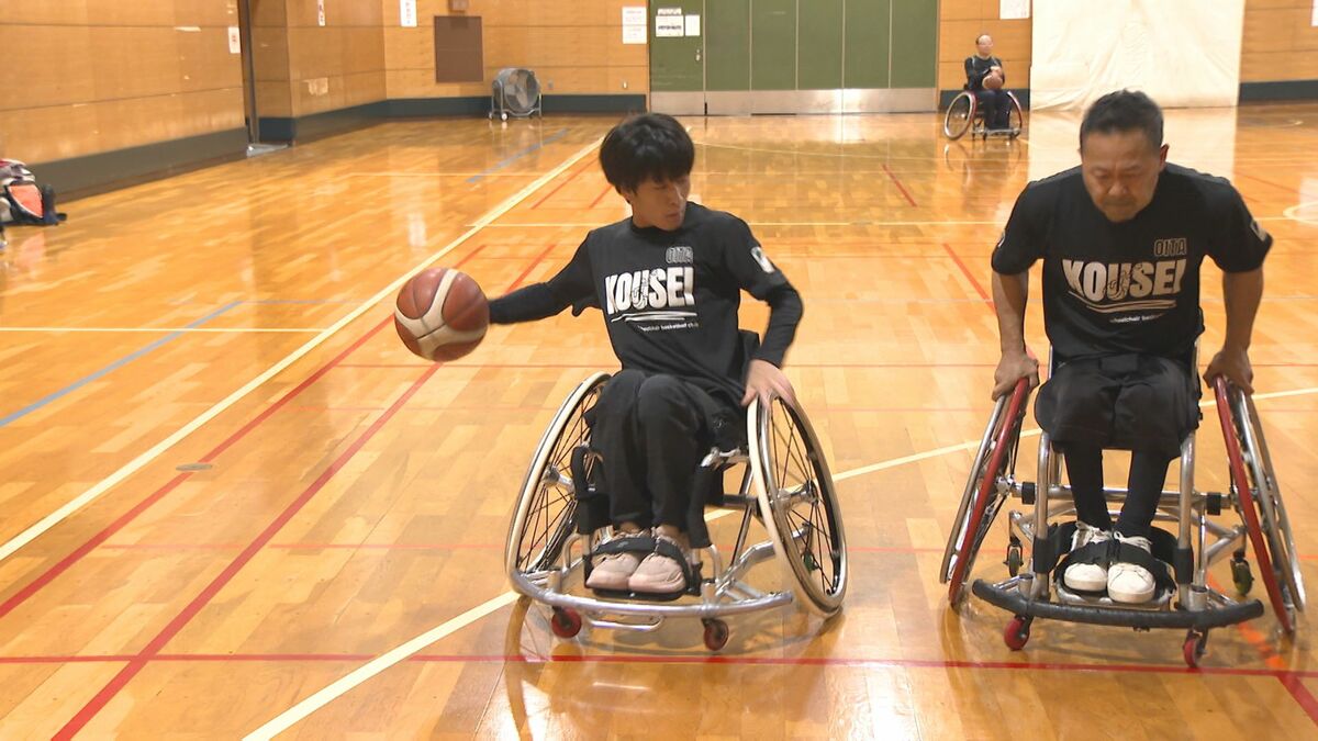 日曜劇場「GIFT」追い風に　車いすバスケに励む22歳新星「バスケは生きがい」パラ五輪3大会知るベテラン支える　大分