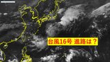 「台風16号」発生 進路は?日本への影響は? 熱帯低気圧→温帯低気圧へと変わった後にも注意…前線を伴い日本付近に近づく予想も|TBS NEWS DIG