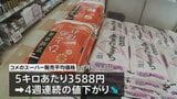 コメ平均価格 5キロあたり3588円 4週連続の値下がり 3500円台は約10か月ぶり|TBS NEWS DIG