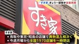 「すき家」きょう(4日)一部除き営業再開 “異物混入”相次ぎ一時全国の1970店舗を閉店|TBS NEWS DIG