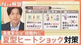 暑い・涼しいの寒暖差“夏のヒートショック”にご注意を!拭いてもニオイが消えない!?「夏バテ臭」とは?【Nスタ解説】|TBS NEWS DIG