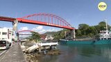 船が衝突して壊れた「清盛塚 参拝橋」 撤去工事始まる　広島･音戸の瀬戸　|　RCC NEWS | 広島ニュース | RCC中国放送