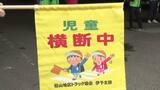 “人の輪作戦”で交通安全呼び掛け 松山地区トラック協会が横断旗300本寄付 | 愛媛のニュース - Nスタえひめ|あいテレビは6チャンネル