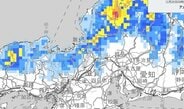 【大雪情報】近畿地方　22日朝まで多い所で50センチの降雪か　さらに23日朝までの24時間に50センチの降雪予想　21日昼過ぎから22日にかけて短時間に降雪が強まり大雪になる見込み【雪と雨のシミュレーション】　|　富山のニュース｜天気・防災｜チューリップテレビ