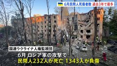 ウクライナ　先月の民間人死傷者は「過去3年で最多」国連人権監視団　ロシアから「停戦に向けた新たな提案」も| TBS CROSS DIG with Bloomberg