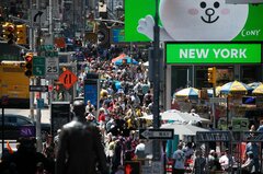 ＮＹ市、外国人観光客予測を大幅引き下げ－トランプ政権の政策が影響| TBS CROSS DIG with Bloomberg