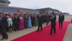 中国序列3位・趙楽際氏が訪朝　金正恩氏と会談の可能性| TBS CROSS DIG with Bloomberg