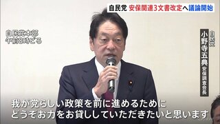 自民党　安全保障関連3文書改定へ議論開始　「非核三原則」見直し・防衛費増額の新目標など焦点| TBS CROSS DIG with Bloomberg