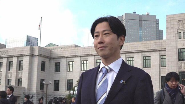 衆院選初当選の自民・衛藤博昭氏が初登院「身の引き締まる思い」　特別国会召集|TBS NEWS DIG