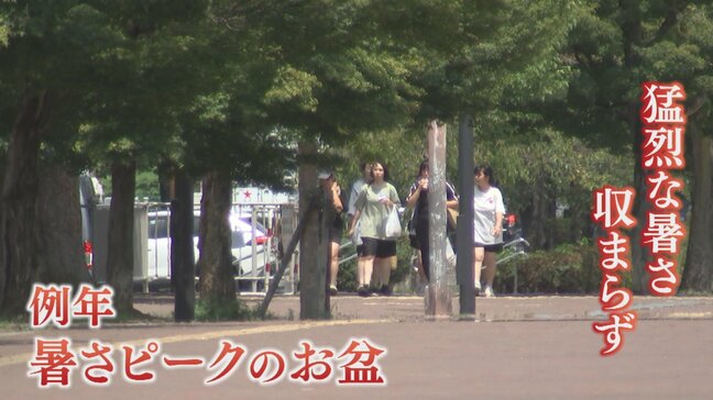 「じめじめした暑さ」2日連続猛暑日 甲府37.1度、勝沼37.2度 猛烈な暑さしばらく続く 山梨|TBS NEWS DIG