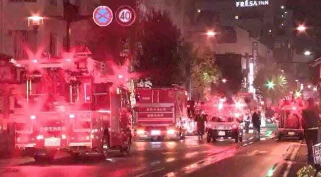 「屋上から黒い煙」長野市の中心部・北石堂町のビルで火災　80代と70代の男女を病院に搬送　焼き肉店の店内と排気ダクトが焼ける|TBS NEWS DIG