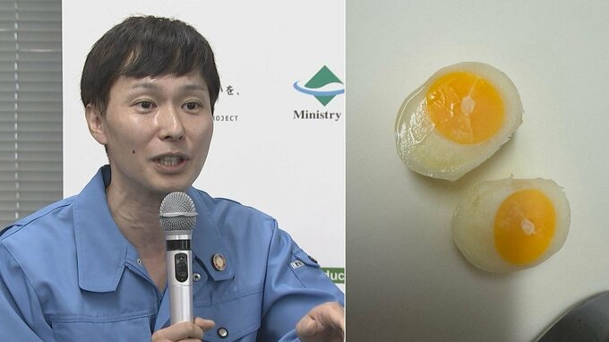 【ごみ清掃芸人】 “生卵は保つ” 「冷凍すると一ヶ月もちますよ！」剥けば透明・半分に切れる「ミニ目玉焼きが楽しめます！」|TBS NEWS DIG