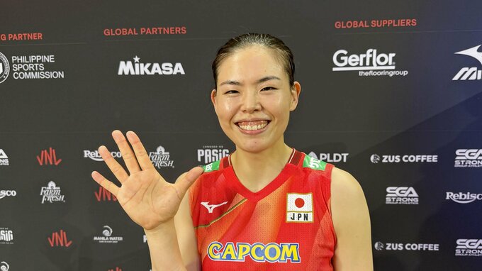 バレー女子日本代表・島村春世が“群馬グリーンウイングス”への入団発表「成長できるよう頑張ります」|TBS NEWS DIG