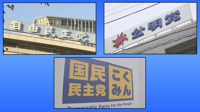 きょうの自公国政調・税調協議開催見送りへ　年内の実施困難の見通し|TBS NEWS DIG