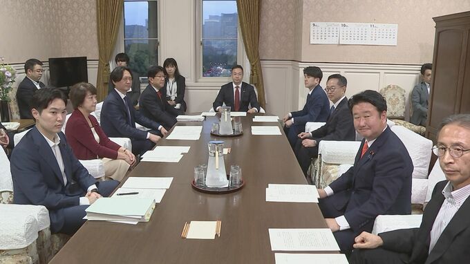 衆議院の議員定数削減含む選挙制度見直し「来月末をめどに結論」与野党が一致