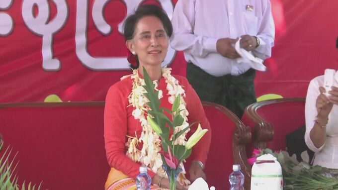 アウン・サン・スー・チー氏 “刑務所からネピドーにある邸宅に移送された” ミャンマー　独立系メディアなど報道|TBS NEWS DIG