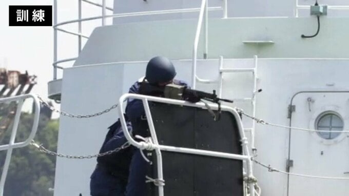 「貴船は直ちに停船しなさい」60年ぶりの全国植樹祭を前に警察、海保、JAが合同訓練 愛媛県・今治市|TBS NEWS DIG