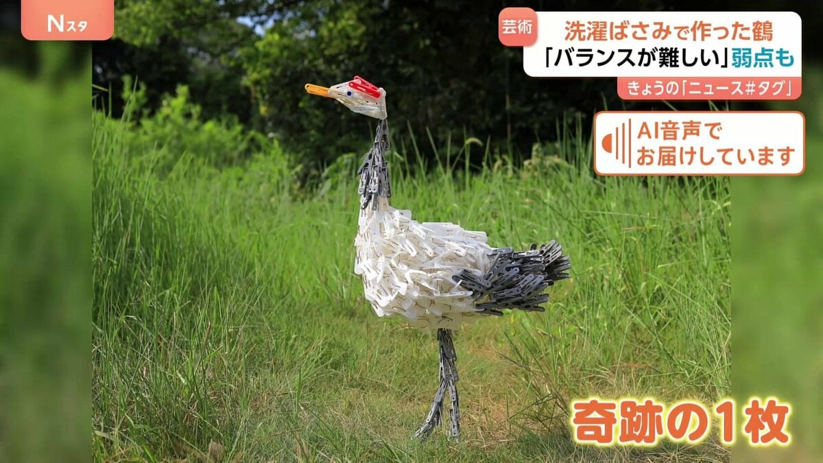 奇跡の1枚「バランスが難しい」 何度もこけて壊れてを繰り返した…細部