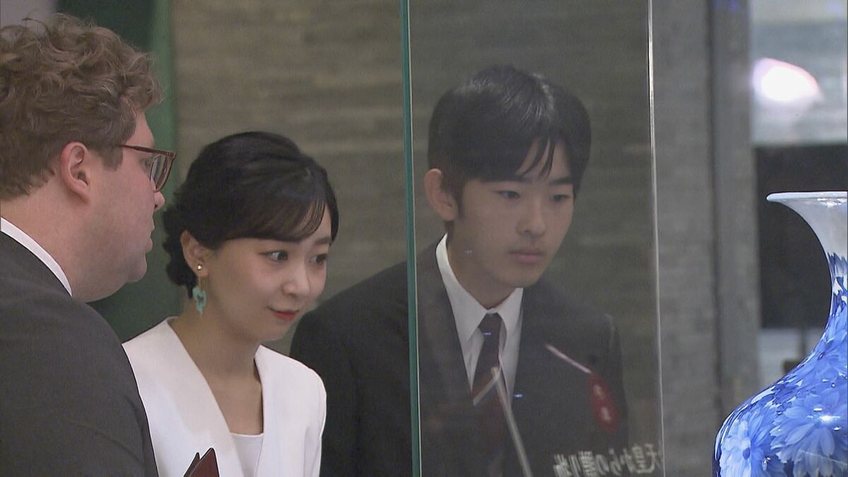 佳子さま悠仁さま展覧会へ
