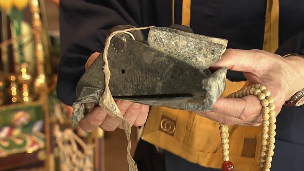 きっかけは境内に落下した“B29の破片” アメリカ兵を81年間弔う寺 ｢敵も味方も命は一緒｣ 命の尊さを次の世代へ