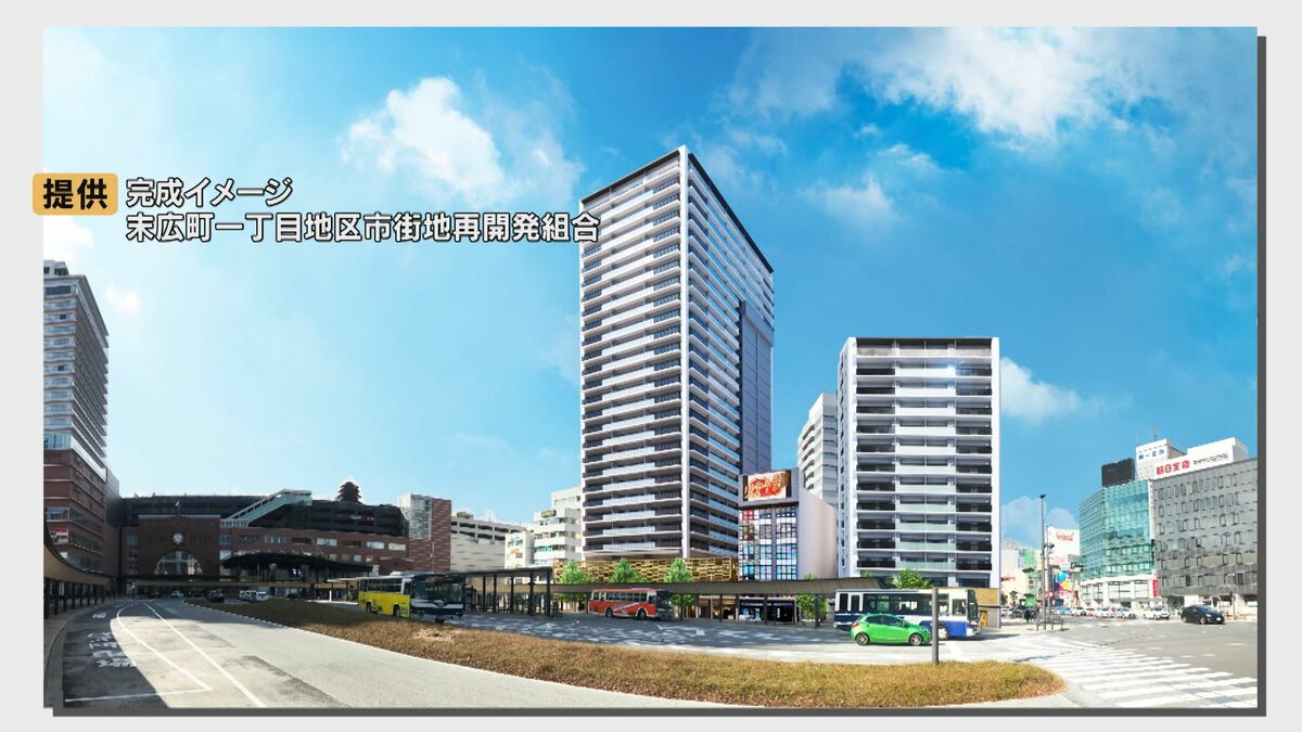 JR大分駅前「OITA GATE CITY」誕生へ　大分市末広町の再開発エリア名称決定