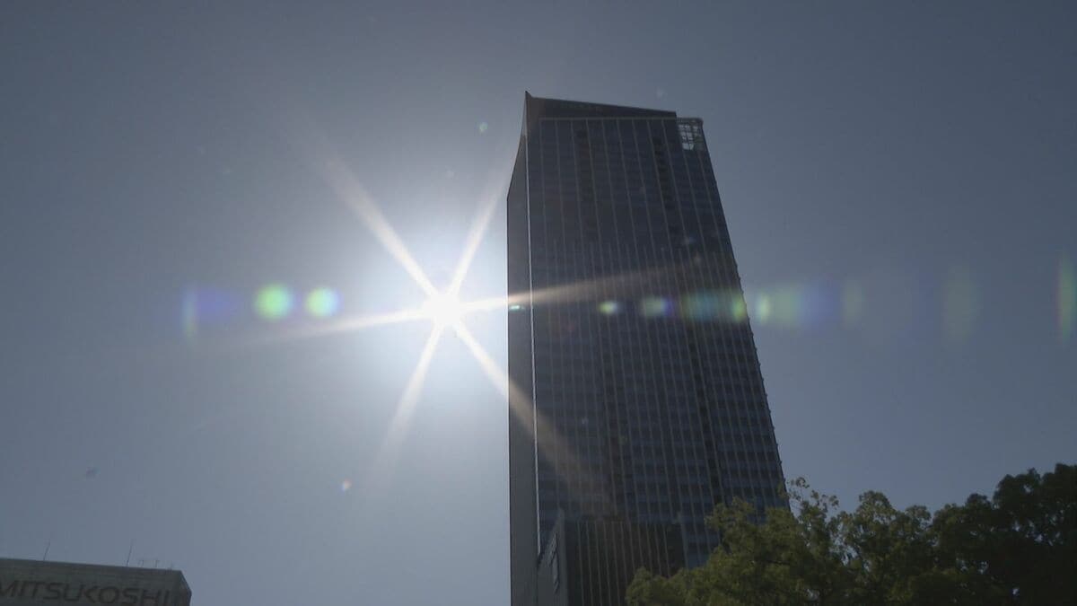 「ノースリーブは1年ぶり」ことし初の真夏日に 名古屋で31.1℃まで気温上昇 あすも暑さ続く見込み 熱中症対策を(5/17)