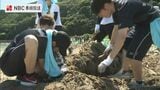 年間3万7000立方メートルもの漂着ごみ...長崎県対馬市の海岸で「日韓市民ビーチクリーンアップ」 | 長崎のニュース | 天気 | NBC長崎放送