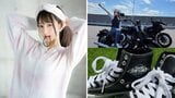 【 丸りおな 】バイク女子〝バイク乗りのための〟購入品公開「シフトガードやサイドファスナーまで付いてて機能性も◎」|TBS NEWS DIG