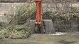 大雨で氾濫した国頭村比地川で浚渫工事始まる | 沖縄のニュース|RBC 琉球放送