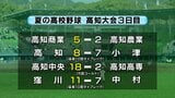 夏の高校野球高知大会２回戦 高知商業、高知、高知中央、窪川がベスト８進出　|　高知のニュース・天気｜KUTV NEWS | KUTVテレビ高知