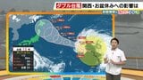【近畿の天気】7日（金）も南部を中心に雨　その他の地域もにわか雨で傘の出番も　ダブル台風の影響は?|TBS NEWS DIG