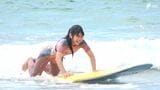 「気持ちいい」中学生がサーフィンに挑戦「海の体験活動」で波乗り楽しむ=静岡・下田市 | 静岡のニュース | SBSNEWS | 静岡放送