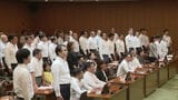 「動議!」採決中止を求めた自民党県議「議長やめさせると福岡県議会の歴史に汚点を残す」 賛成多数で「辞職勧告決議案」を採決させず 福岡県議会 | 福岡のニュース|RKB NEWS|RKB毎日放送