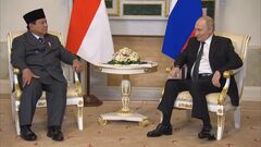 インドネシア大統領　ロシア・プーチン大統領と会談 “関係深化に意欲”　G7サミットへの参加見送り| TBS CROSS DIG with Bloomberg