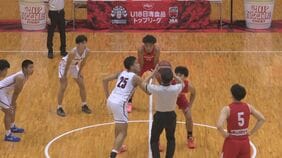 18歳以下出場のバスケットボールリーグ大会で熱戦　岩手から盛岡工業男子と一関学院女子が出場|TBS NEWS DIG