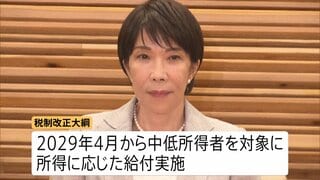 食料品消費税1％へ税制改正大綱を閣議決定 中・低所得者への給付も盛り込む 財源確保策は持ち越し…片山財務大臣は「赤字国債に頼らない」| TBS CROSS DIG with Bloomberg