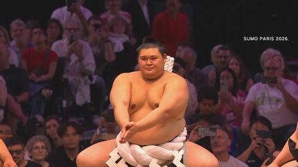 31年ぶりパリ公演が千秋楽 横綱・大の里が1万5000人の前で土俵入り