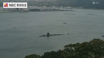 米原子力潜水艦「コロンビア」が佐世保に入港 今年3隻目【長崎】 | 長崎の