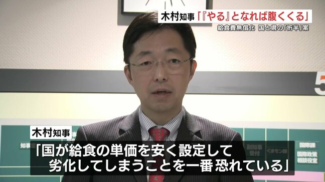 給食費無償化めぐり 自公維から “半額を都道府県が負担”の案 熊本県知事「やるとなれば腹をくくる」一方で質の懸念も|TBS NEWS DIG