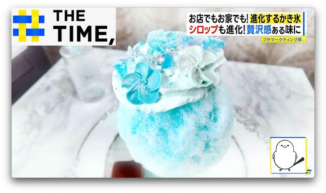 “氷がいらない”家庭用かき氷機も登場…最新「かき氷」事情【THE TIME,】 |TBS NEWS DIG