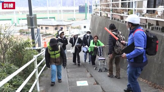 大地震や津波の教訓後世に伝えようと　宮古市田老で津波避難訓練|TBS NEWS DIG