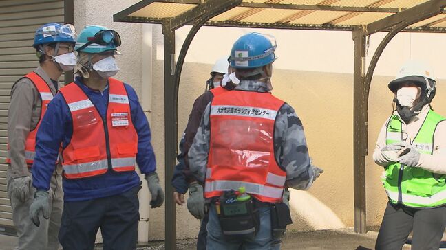 規制エリアでボランティア活動始まる　がれき撤去や竹藪伐採　佐賀関大規模火災|TBS NEWS DIG