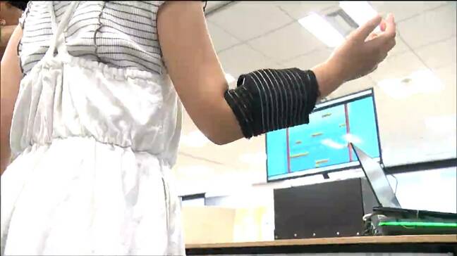 コントローラー使わずにゲーム操作 大阪・関西万博のパビリオンにも採用 小学生が情報通信の最先端技術を体験 仙台|TBS NEWS DIG