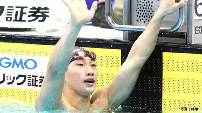 現役高校生の次世代エース・大橋信、100m平泳ぎ 世界ジュニア新でV ! 50m&200mに続き大会3冠達成【ジュニアオリンピックカップ】|TBS NEWS DIG