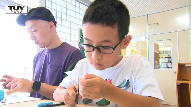 "コップホン" に "カルテ" ！ 小学生がものづくりの楽しさや生活を支える技術を体験！（山形）|TBS NEWS DIG