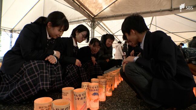 「震災被害を若い人たちに伝えていきたい」“3.11”前にキャンドルナイト 復興願い2000本点灯＝静岡市清水区|TBS NEWS DIG