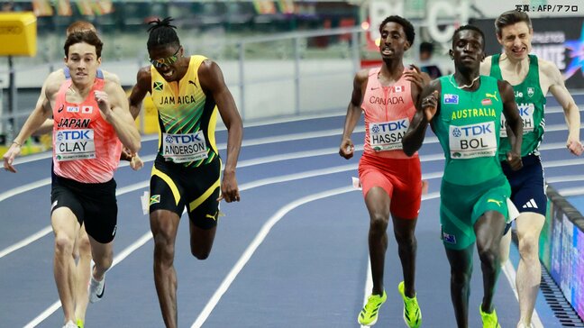 驚異のラストスパートでクレイ アーロン竜波が決勝進出 男子走高跳は真野友博が5位入賞【世界室内陸上】|TBS NEWS DIG
