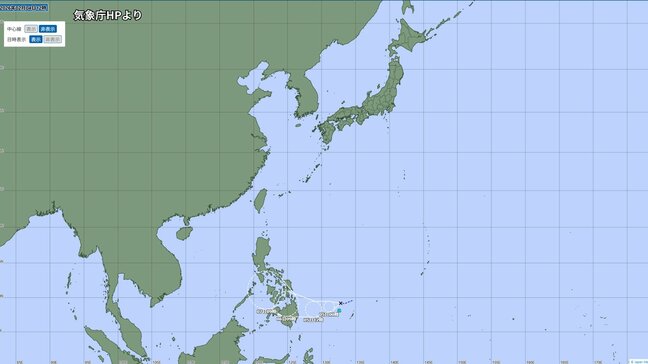 【台風情報】“台風のたまご” 熱帯低気圧が発生、5日にも台風に発達か　太平洋のカロリン諸島から西へ向かう進路予想|TBS NEWS DIG